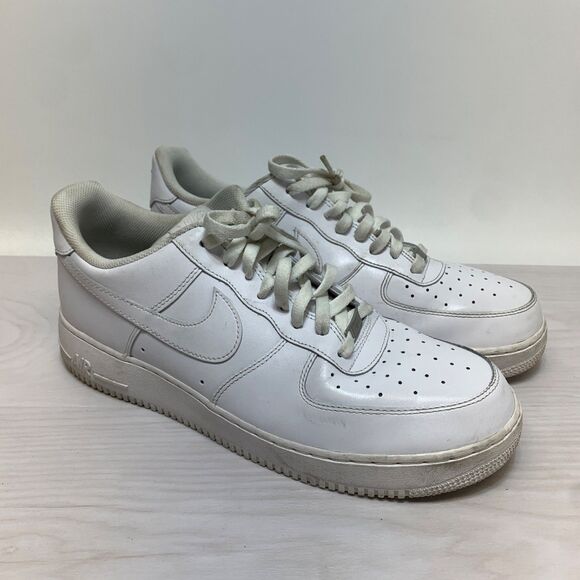 Nike Other - Nike Air Force 1 Low White Leather Men's Sneakers Size 13 CW2288-111